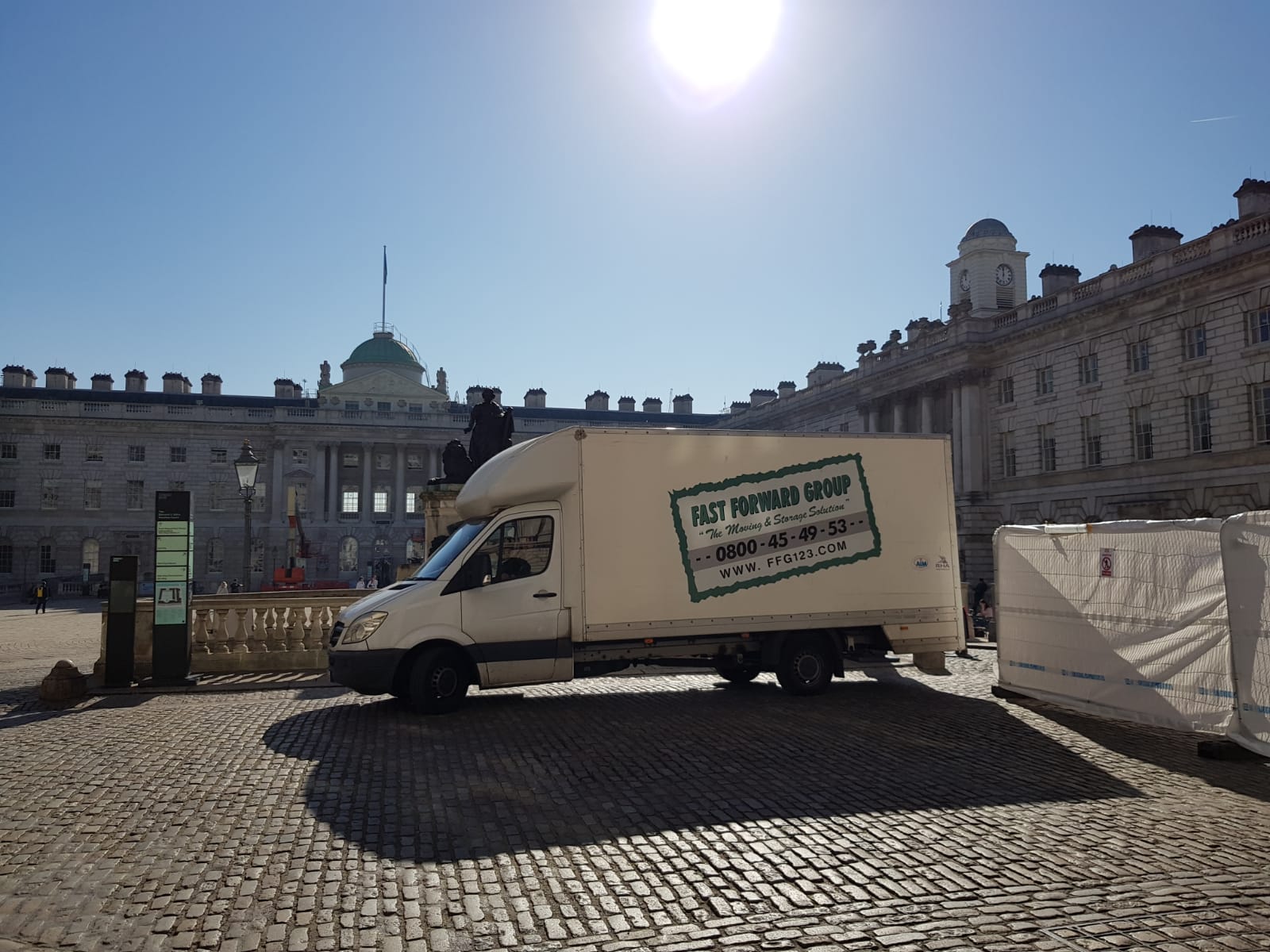 Fast Forward Group Removals van - What’s the best day to move office? 